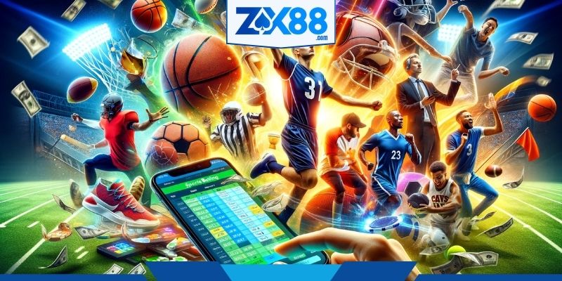 Top 5 kèo thể thao ZX88 hấp dẫn nhất khiến cược thủ say mê