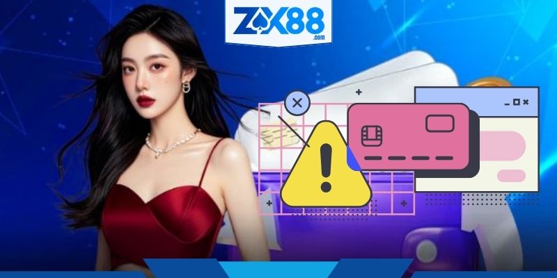 Xử lý lỗi khi giao dịch rút thưởng tại ZX88